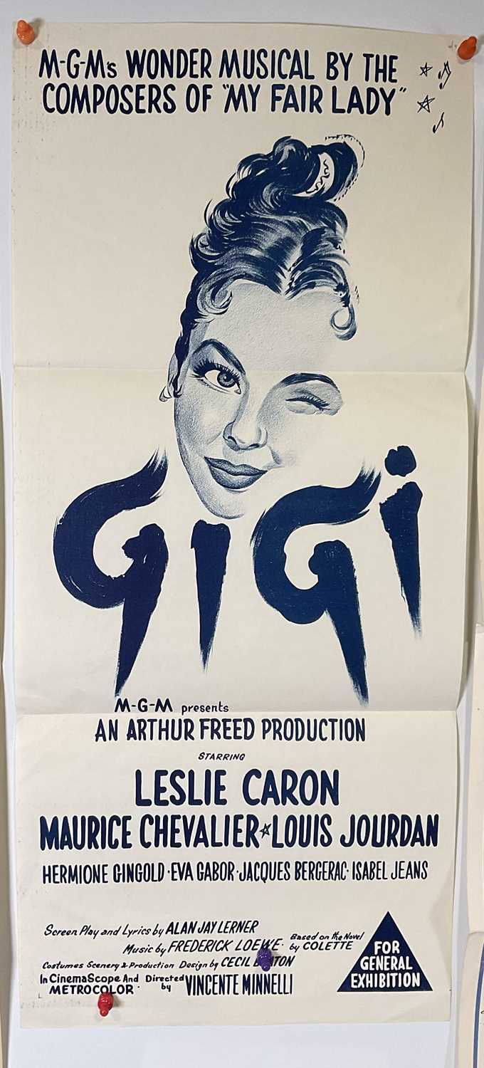 A group of 1950s and 60s musicals movie posters comprising of GIGI (1958) Australian daybill, THE - Image 2 of 6