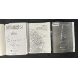 A group of three JOHN WILLIAMS signed sheet music books - STAR WARS A MUSICAL JOURNEY EPISODES I-VI,