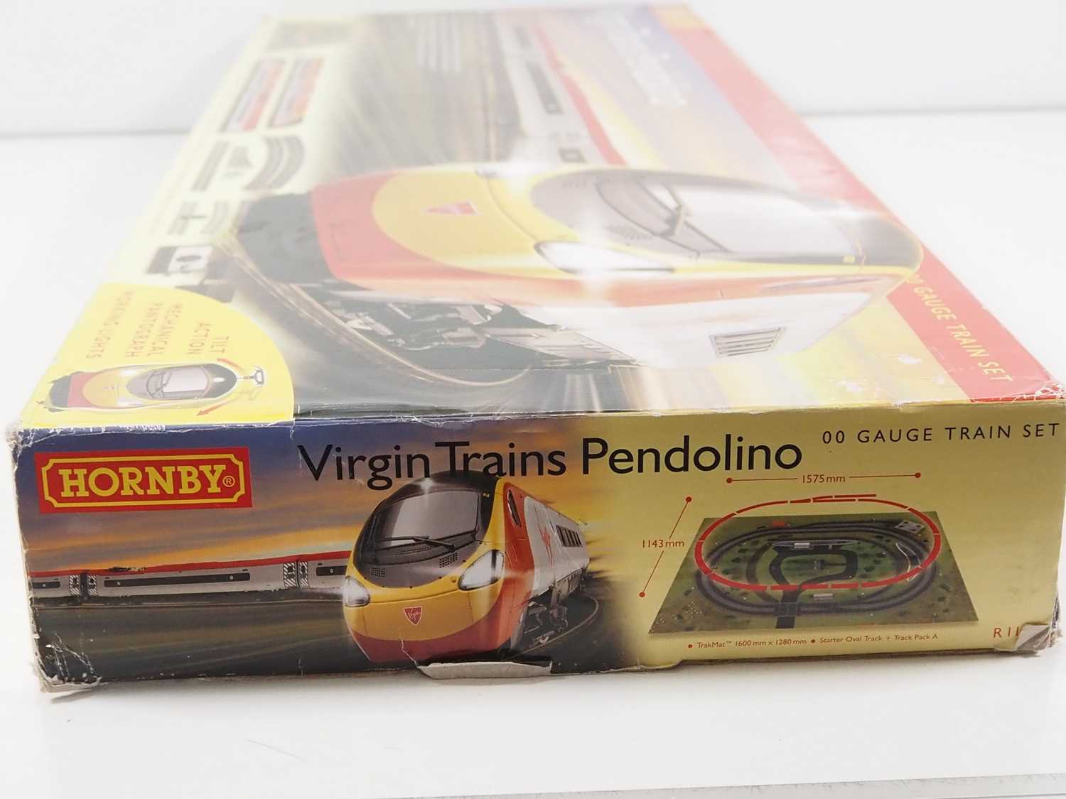 A HORNBY R1134 OO gauge 'Virgin Trains Pendolino' train set comprising a 4-car train and track, - Image 7 of 7