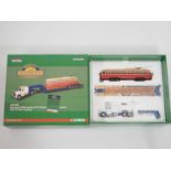A CORGI 1:50 scale American Outline Heavy Haulers' Set US24903 in Tyler and Sons' livery hauling