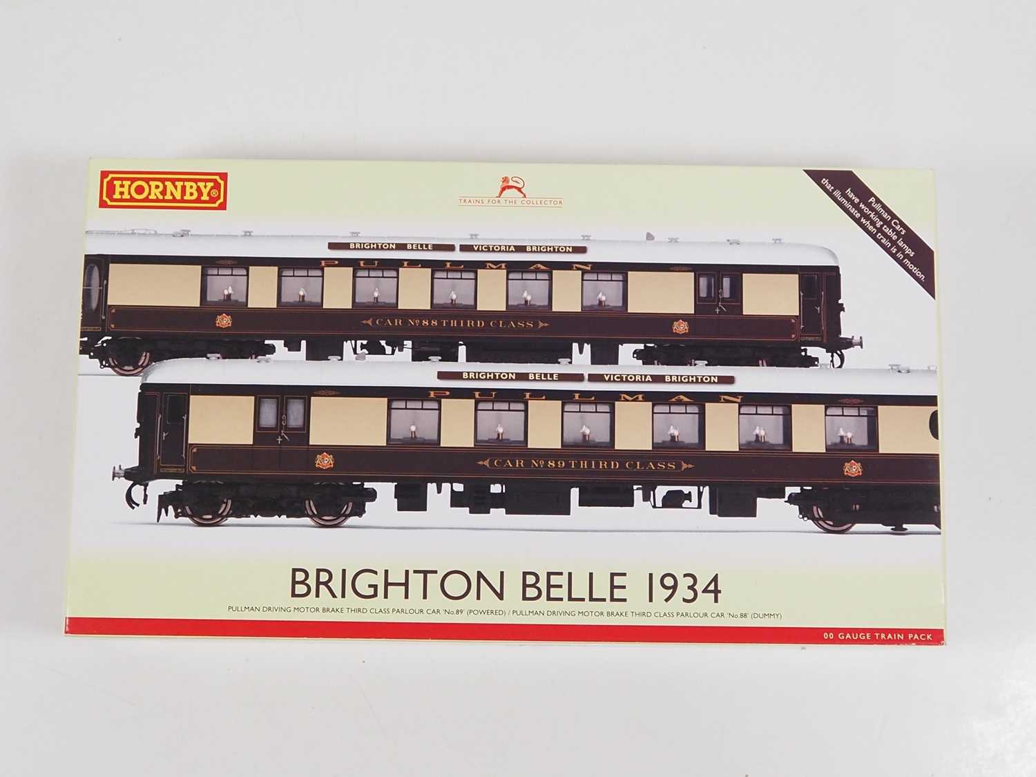 A HORNBY R2987 OO gauge Brighton Belle 1934 2-car EMU pack together with R4512/3/4 set of 3 - Image 2 of 6