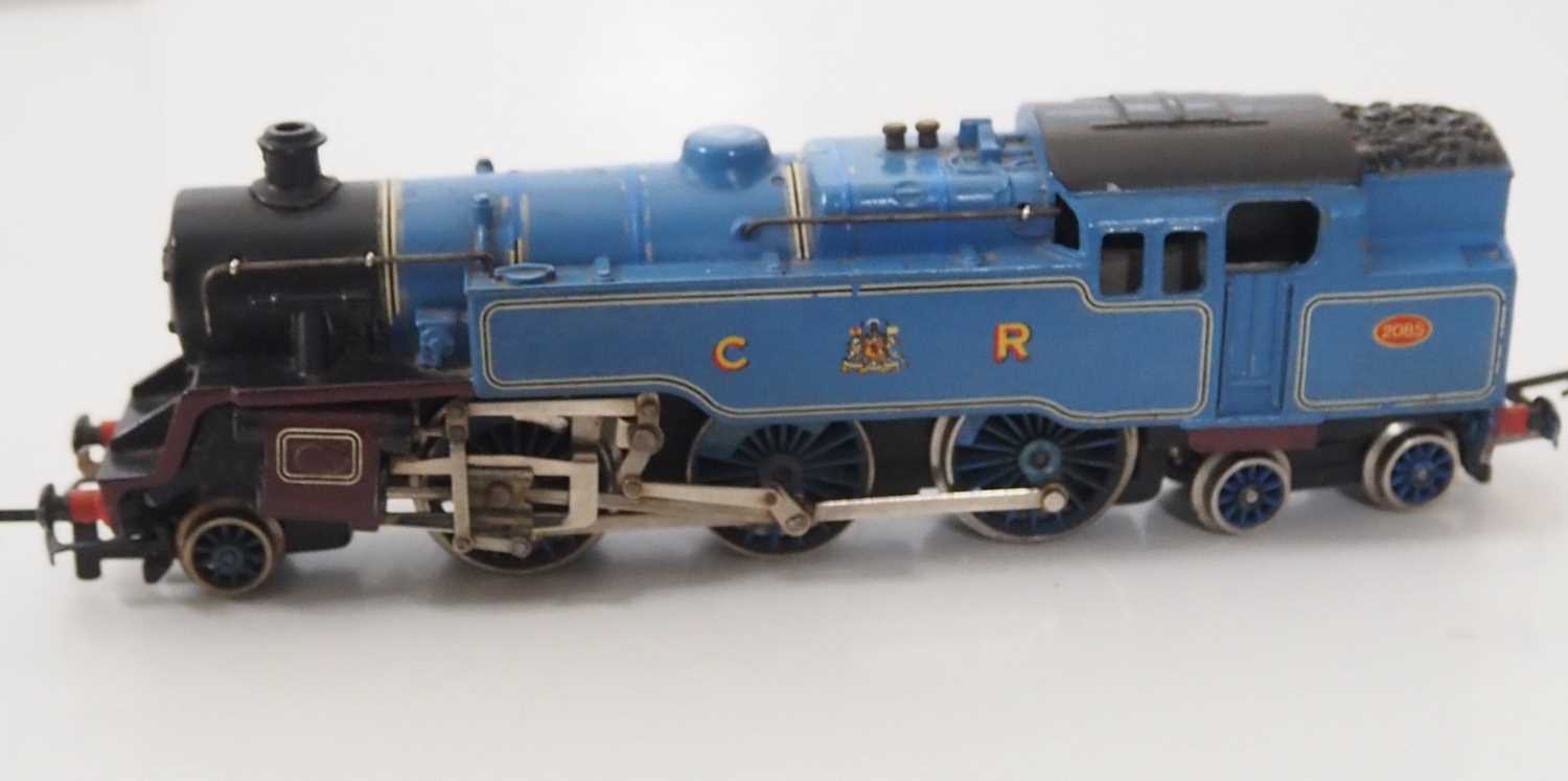 A WRENN OO gauge 2-6-4 steam tank locomotive in Caledonian blue livery together with a FARISH OO - Image 5 of 13