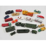A group of unboxed vintage diecast vehicles by DINKY - F/G unboxed (20)