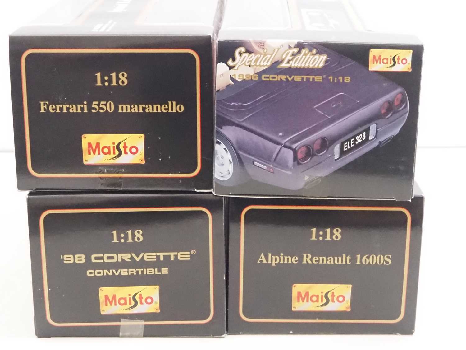 A mixed group of MAISTO 1:18 scale diecast cars - all as new - VG/E in VG boxes (16) - Image 4 of 5