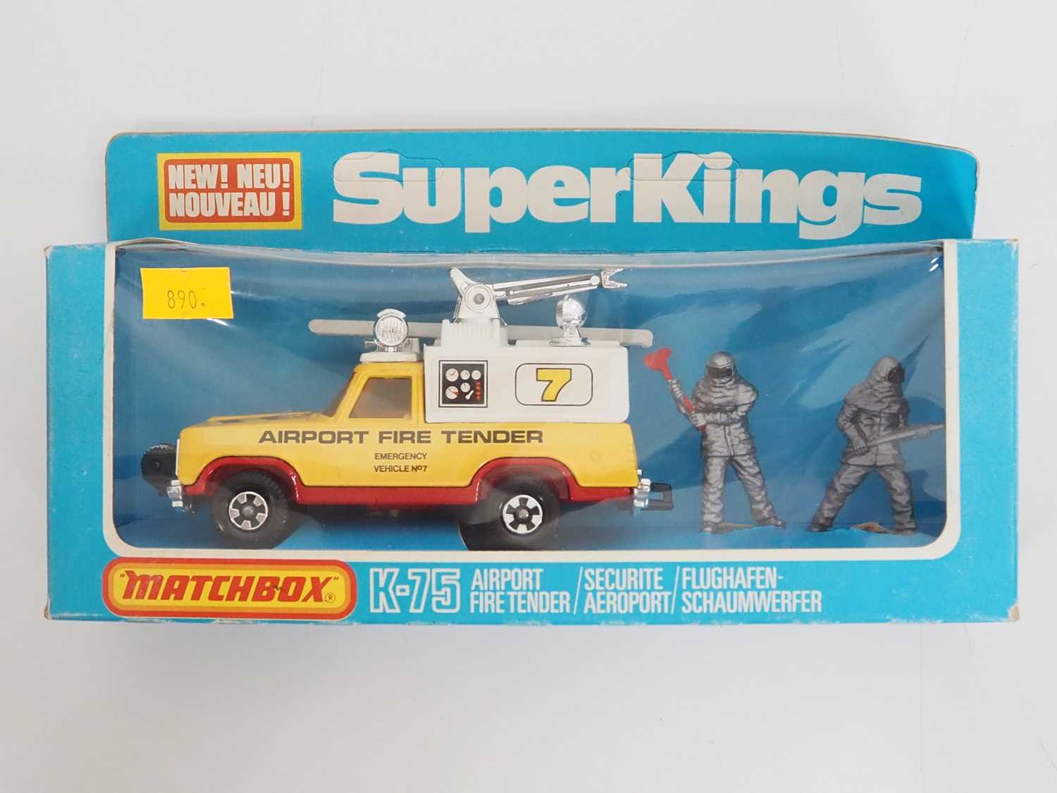 A group of CORGI and MATCHBOX Superkings Fire and Rescue trucks - VG in F/G boxes (3) - Image 2 of 5