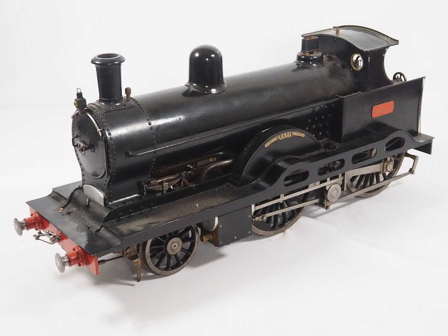 A 3.5 inch gauge live steam scratch built LNWR 'Teutonic' Compound 2-4-0 steam locomotive in LNWR - Image 6 of 13