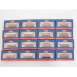 A group of BACHMANN boxed OO gauge wagons mostly BR standard types - VG/E in VG boxes (16)