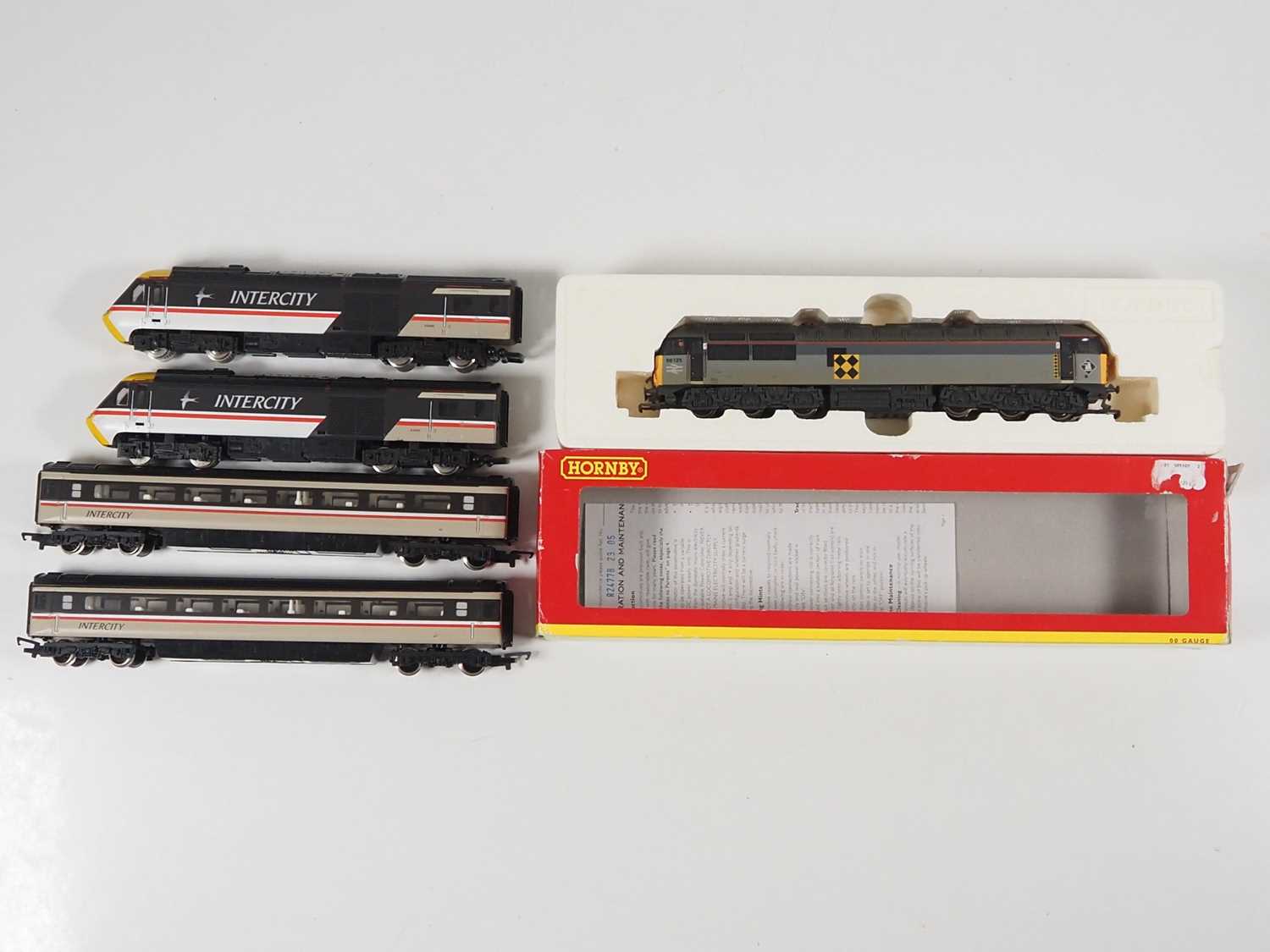 A HORNBY Class 56 diesel locomotive in Railfreight Coal Sector livery in original box together