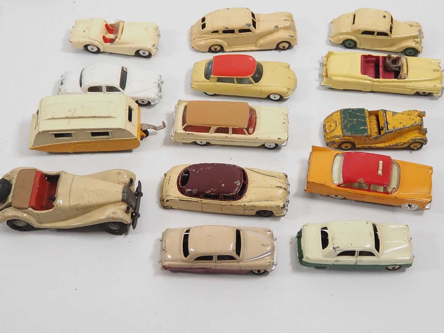 A group of mainly DINKY diecast cars etc all playworn examples - F/G (unboxed) (Q) - Image 4 of 9