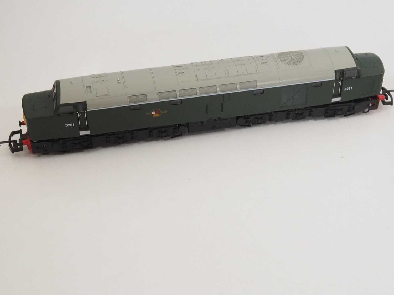 A pair of HORNBY OO gauge diesel locomotives comprising a class 08 and class 52 together with an - Image 3 of 9
