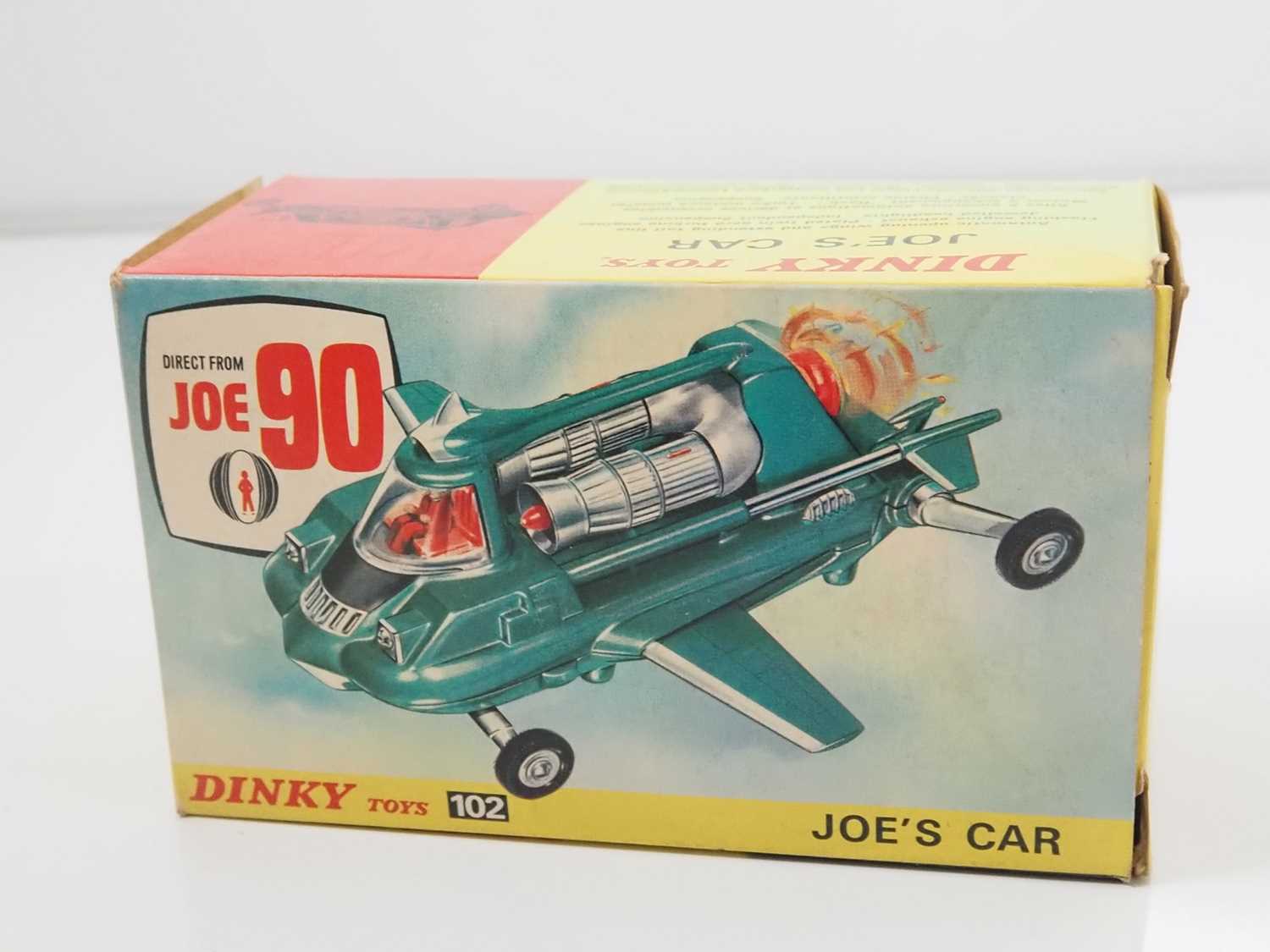 A DINKY 102 diecast 'Gerry Anderson's Joe 90' Joe's Car in metallic blue with blue/white fold out - Image 4 of 6