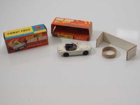 A CORGI 336 diecast James Bond Toyota 2000GT from the film 'You Only Live Twice', flag broken,