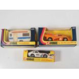 A group of boxed diecast CORGI vehicles comprising numbers 396, 397 and 490 - G/VG in generally G