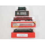 A pair of HORNBY OO gauge diesel locomotives comprising a class 08 and class 52 together with an