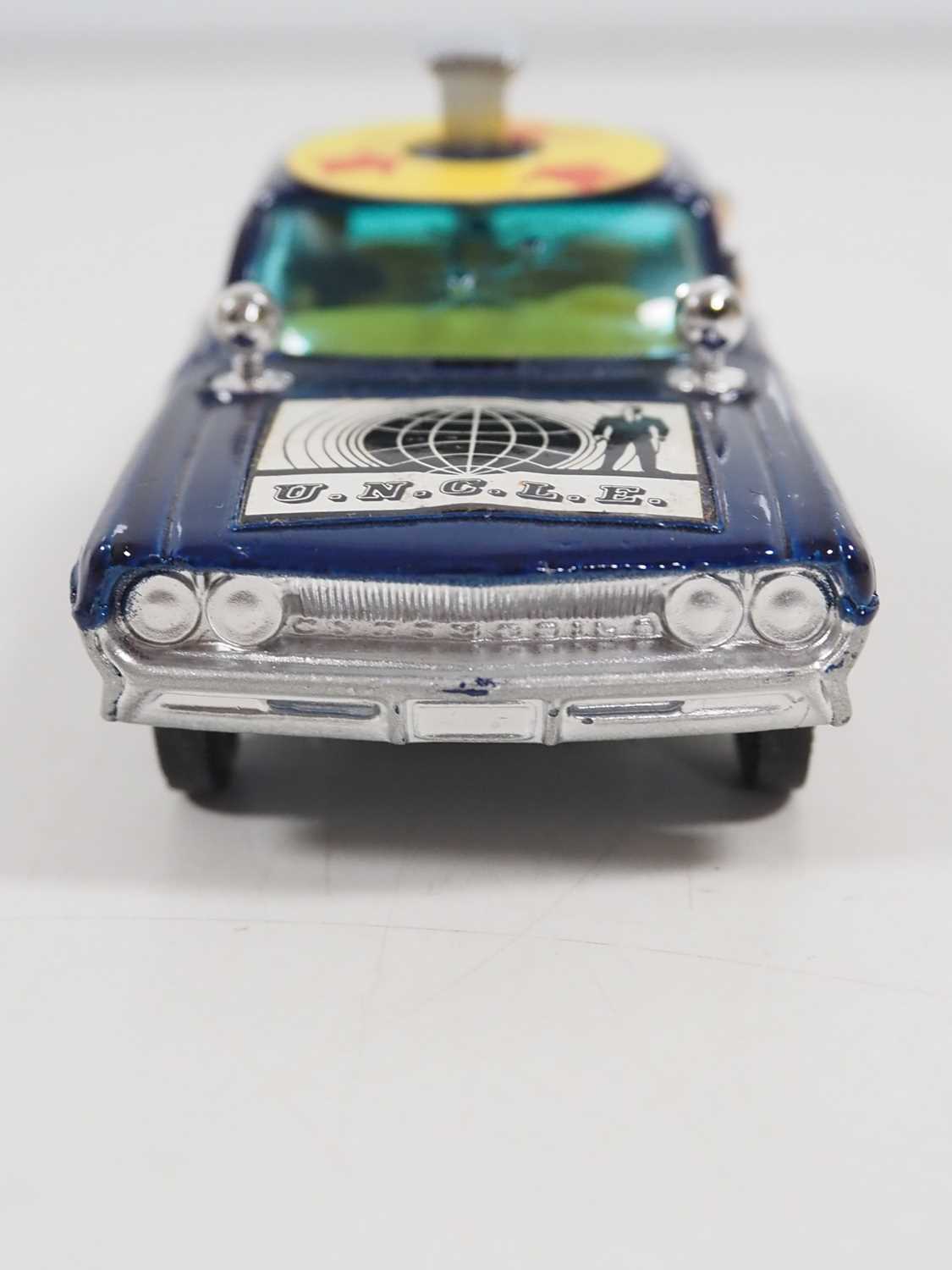 A CORGI 497 diecast Thrush-Buster Oldsmobile from 'The Man From U.N.C.L.E' - blue metallic version - - Image 6 of 9