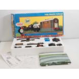 A HORNBY OO gauge 'Thomas and Friends' series 'Toby' train set - comprising Toby the tram engine,