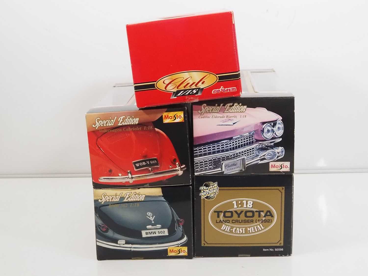 A group of 1:18 scale diecast cars by TCHIBO, MAISTO and others - VG/E in G/VG boxes (11) - Bild 8 aus 8
