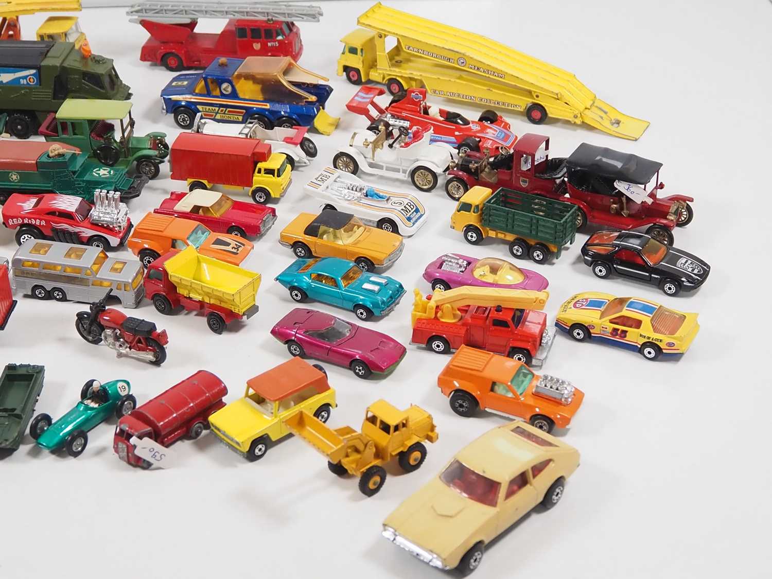 A large quantity of unboxed vintage diecast vehicles mainly by MATCHBOX - generally G unboxed (Q) - Image 2 of 3
