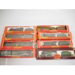 A group of HORNBY OO gauge steam locomotives, all in Big Four liveries - G/VG in P/G boxes (8)