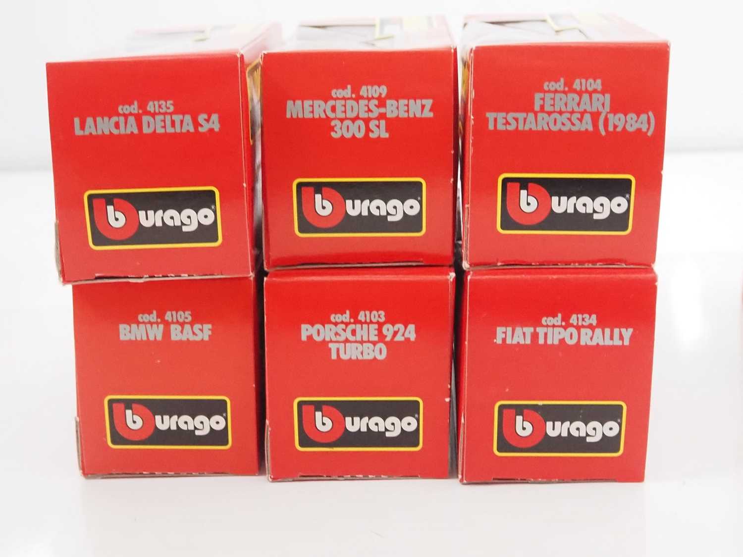 A large quantity of BBURAGO 1:43 scale diecast cars in original boxes - VG in G/VG boxes (42) - Image 4 of 7