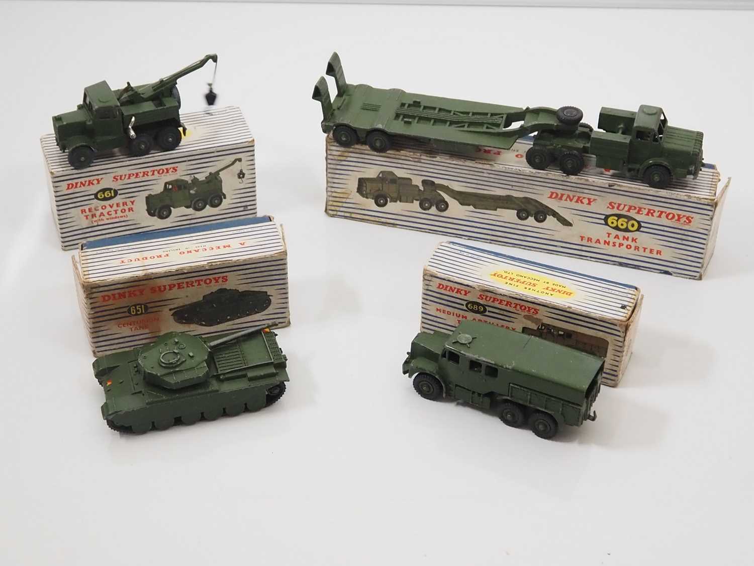 A collection of boxed and unboxed DINKY military vehicles - F/G in P/G boxes where boxed (12) - Image 3 of 5