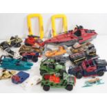 A group of G.I. Joe vehicles and accessories by HASBRO - G (unboxed) (Q)