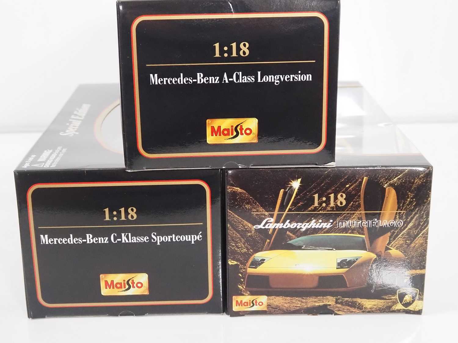 A mixed group of MAISTO 1:18 scale diecast cars - all as new - VG/E in VG boxes (6) - Image 2 of 3