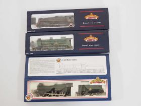 A group of BACHMANN OO gauge steam locomotives in BR and SR liveries - G/VG in G boxes (3)