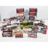 A large quantity of mixed boxed modern diecast by CORGI and others including Minis, EFE buses etc. -