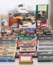 A mixed group of modern diecast cars, lorries and vans by MATCHBOX, CORGI and LLEDO DAYS GONE to