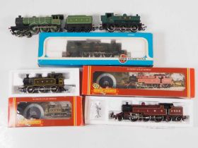 A group of boxed and unboxed OO gauge steam locomotives by HORNBY and AIRFIX - G/VG in G boxes where