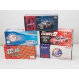 A group of ACTION RACING COLLECTABLES 1:24 scale diecast NASCAR racing cars, various examples from