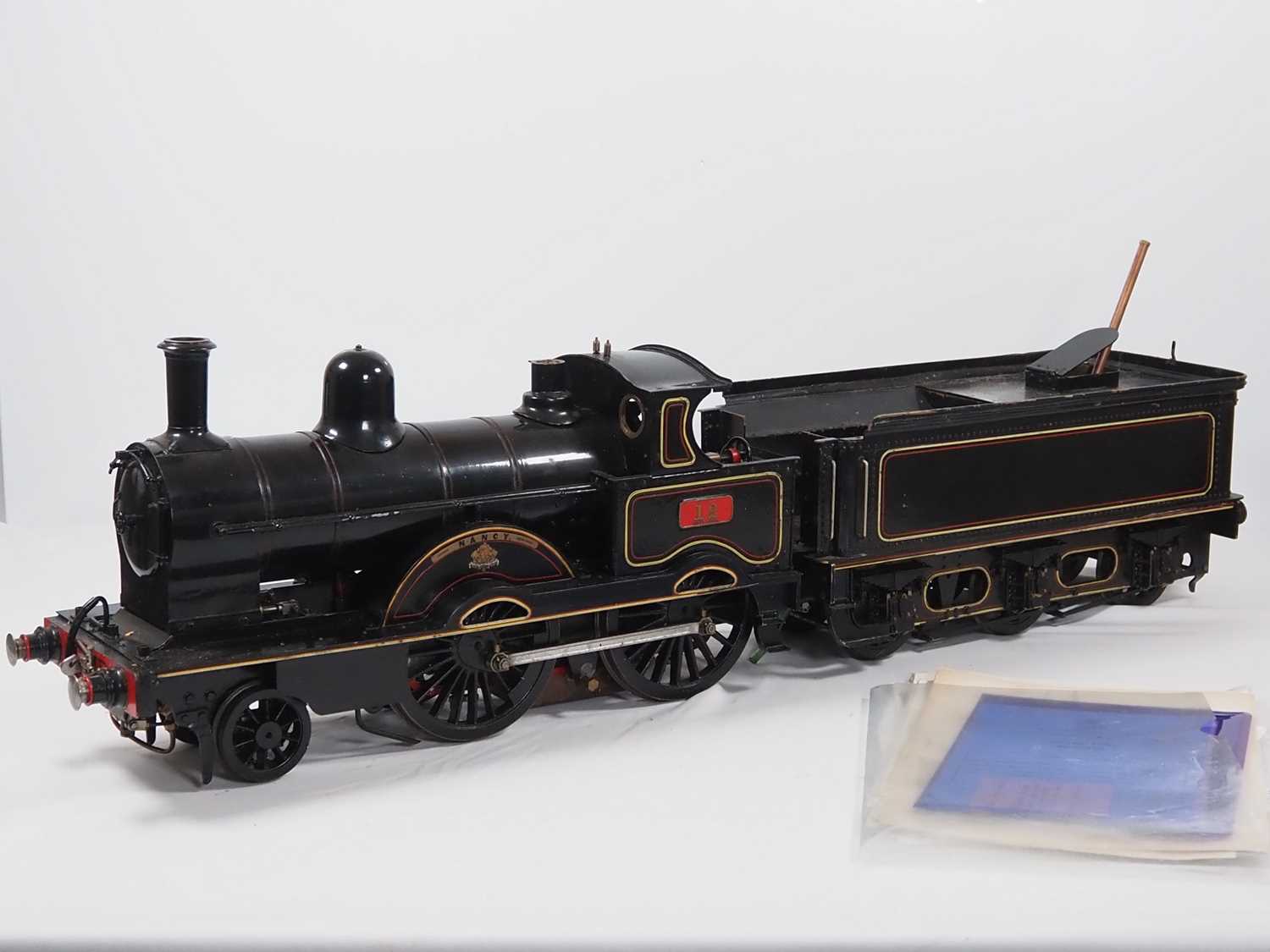 A 3.5 inch gauge live steam scratch built LNWR Webb Improved Precedent 'Jumbo' class 2-4-0 steam