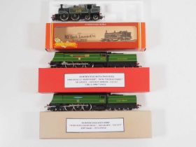 A group of boxed and unboxed OO gauge steam locomotives by HORNBY, one renumbered all in SR livery -