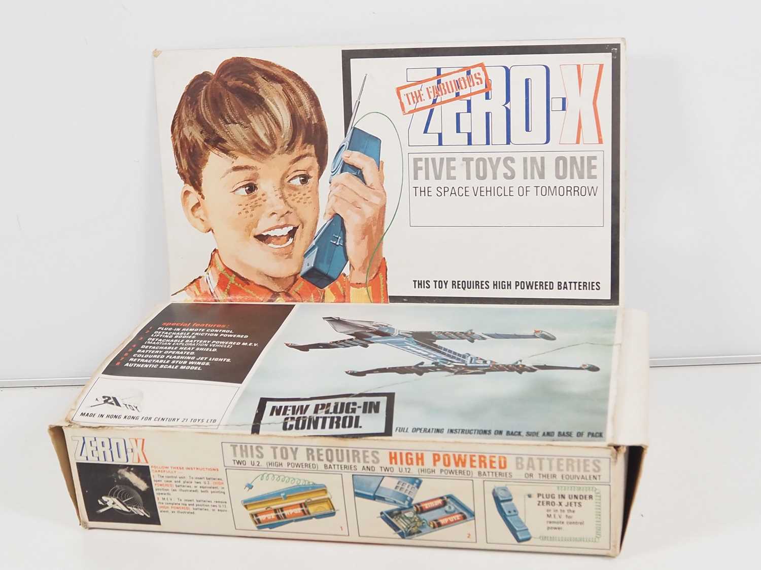 A CENTURY 21 TOYS Gerry Anderson 'Thunderbirds Are Go! / Project Sword' battery operated Zero-X in - Image 7 of 10