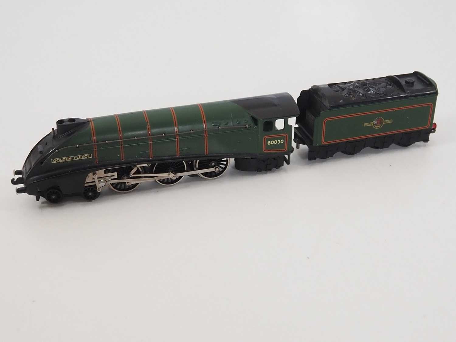 A pair of unboxed HORNBY DUBLO 2-rail OO gauge steam locomotives, comprising a class A4 'Golden - Image 3 of 12