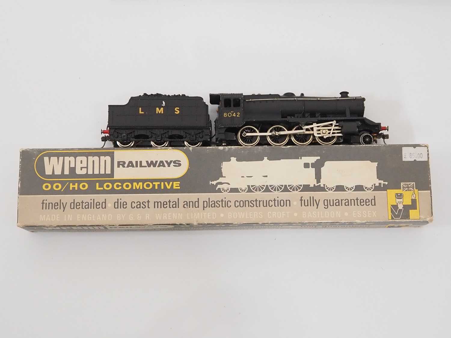 A group of WRENN OO gauge steam locomotives comprising an 0-6-2 tank and class 8F in BR black - Bild 5 aus 7