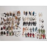 A large group of PALITOY / KENNER vintage Star Wars figures and accessories, a number of figures
