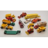 A quantity of unboxed MATCHBOX Kingsize lorries and other vehicles - F/G (unboxed) (Q)