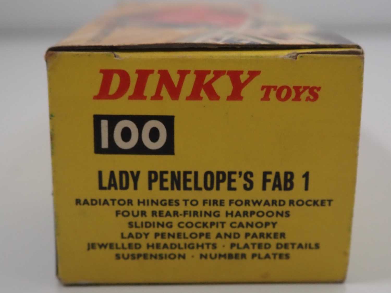 A DINKY 100 diecast 'Gerry Anderson's Thunderbirds' Lady Penelope's FAB1 Rolls Royce in pink, - Bild 5 aus 5