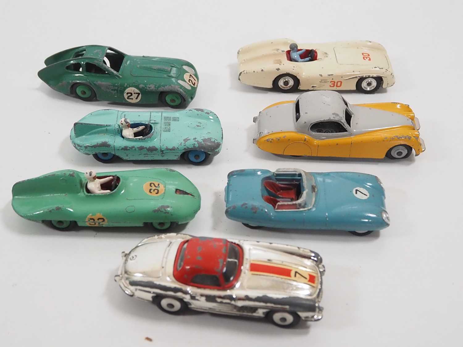 A group of playworn DINKY diecast toys comprising a large selection of aircraft and a group of - Image 3 of 4