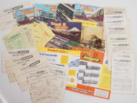 A large quantity of TRI-ANG TT gauge catalogues, price lists and other paperwork - G (Q)