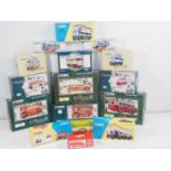 A group of CORGI CLASSICS diecast buses - various styles - VG in G/VG boxes (15)