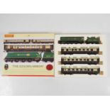 A HORNBY R2369 OO gauge 'The Golden Arrow' train pack comprising a Battle of Britain class steam