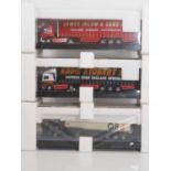 A group of CORGI 1:50 scale diecast articulated lorries from the 'Modern Trucks' series - VG/E in VG