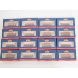 A group of BACHMANN boxed OO gauge wagons mostly BR standard types - VG/E in VG boxes (16)