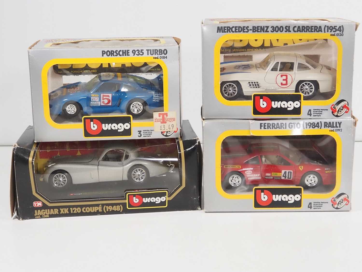 A group of 1:24 scale diecast cars by BBURAGO, REVELL and others - VG in F/G boxes (12) - Image 6 of 7