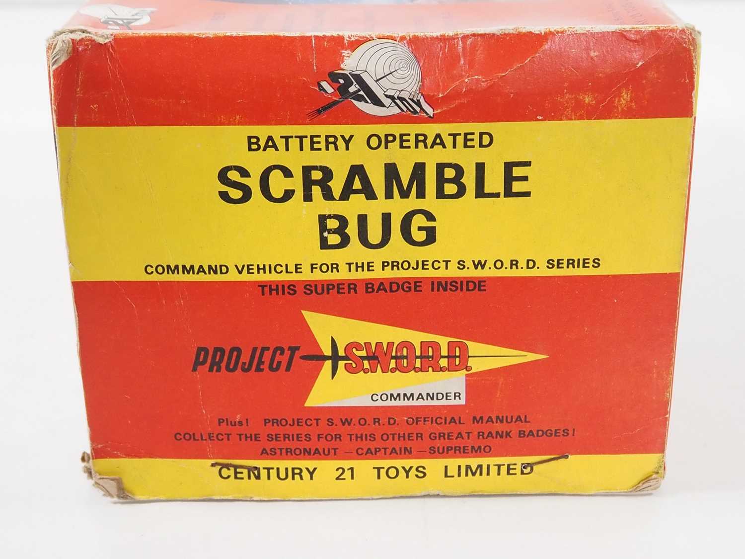 A CENTURY 21 TOYS Gerry Anderson 'Project Sword' battery operated Scramble Bug in original box, with - Image 9 of 9