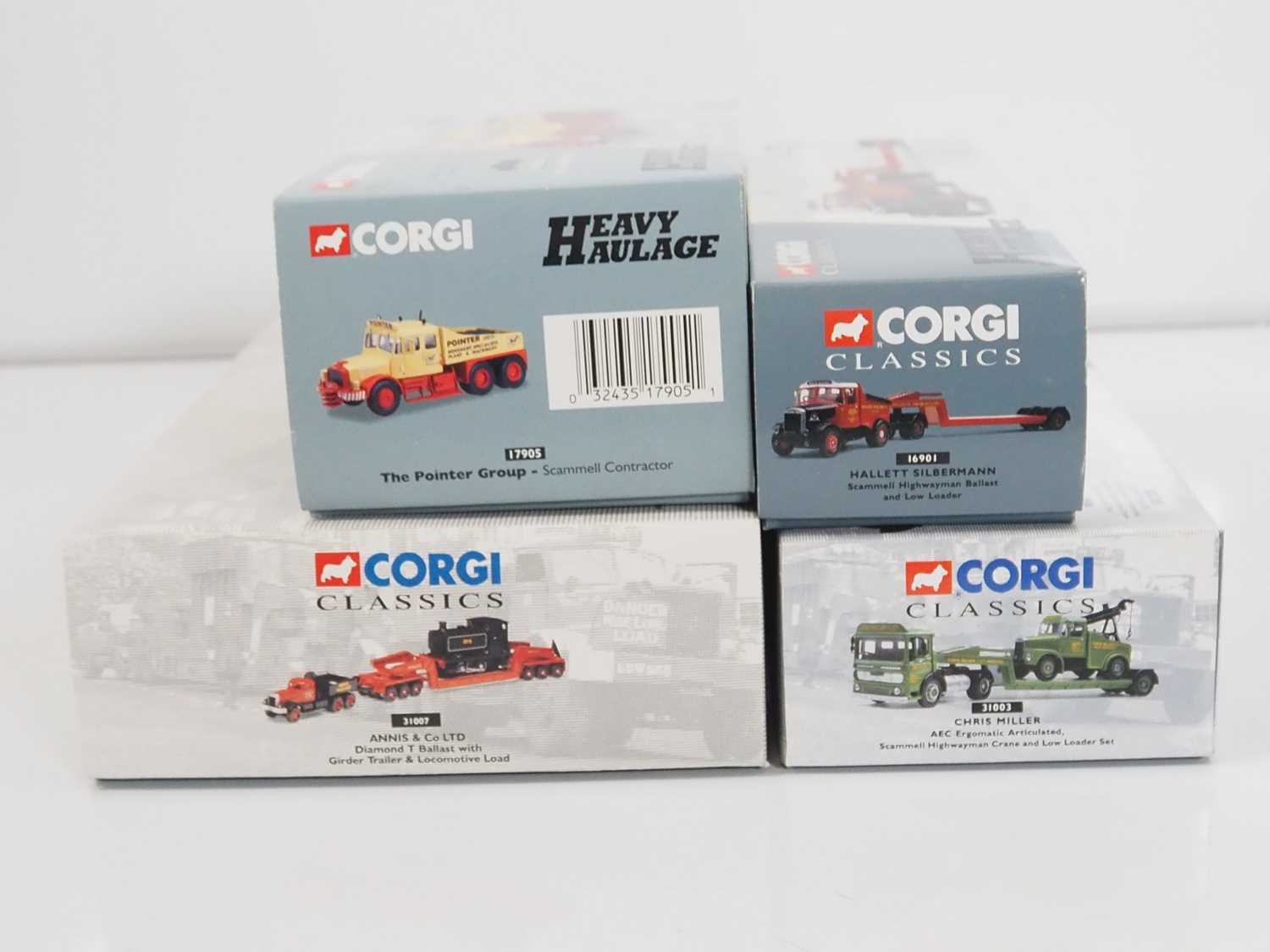 A group of CORGI 1:50 scale diecast 'Heavy Haulage' series lorries - VG/E in VG boxes (4) - Bild 4 aus 4