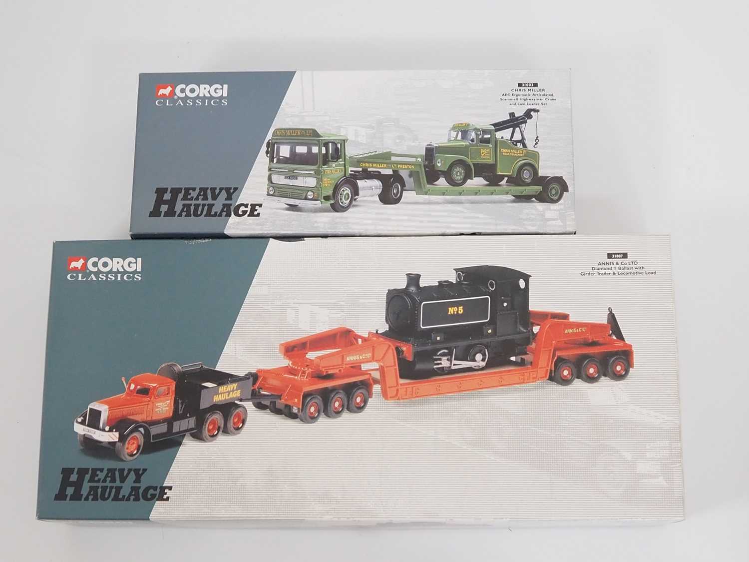 A group of CORGI 1:50 scale diecast 'Heavy Haulage' series lorries - VG/E in VG boxes (4) - Bild 3 aus 4